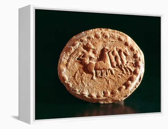 Quadriga, Kerkouane, Tunisia, 3rd Century Bc-null-Framed Premier Image Canvas