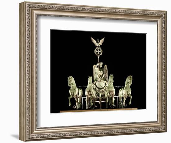 Quadriga-Johann Gottfried Schadow-Framed Photographic Print