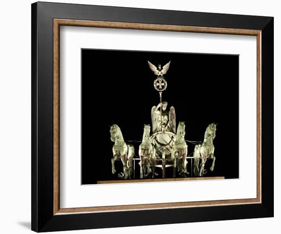 Quadriga-Johann Gottfried Schadow-Framed Photographic Print