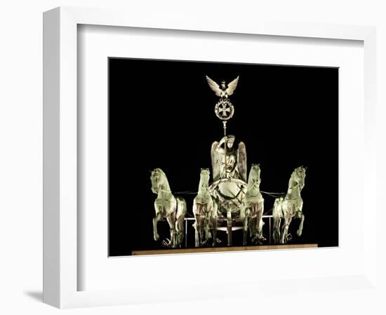 Quadriga-Johann Gottfried Schadow-Framed Photographic Print