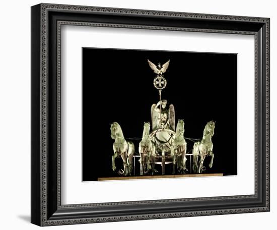 Quadriga-Johann Gottfried Schadow-Framed Photographic Print