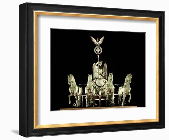 Quadriga-Johann Gottfried Schadow-Framed Photographic Print