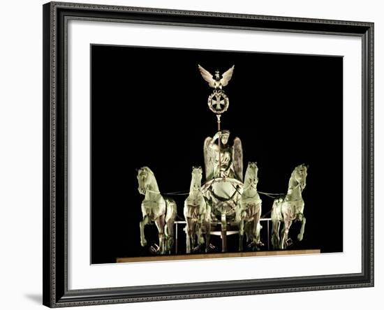 Quadriga-Johann Gottfried Schadow-Framed Photographic Print