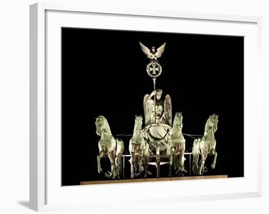 Quadriga-Johann Gottfried Schadow-Framed Photographic Print