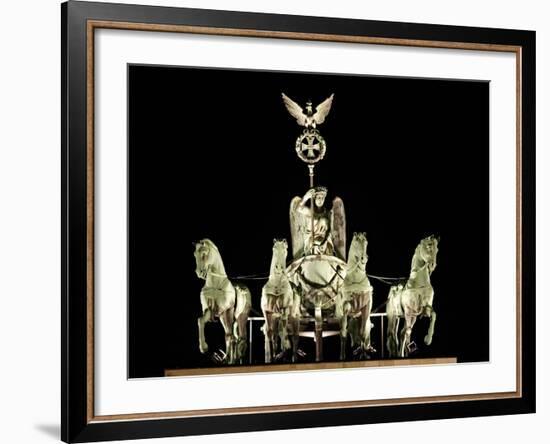 Quadriga-Johann Gottfried Schadow-Framed Photographic Print