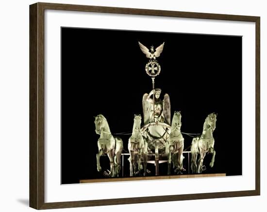 Quadriga-Johann Gottfried Schadow-Framed Photographic Print