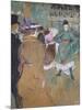 Quadrille at the Moulin Rouge, 1892-Henri de Toulouse-Lautrec-Mounted Giclee Print