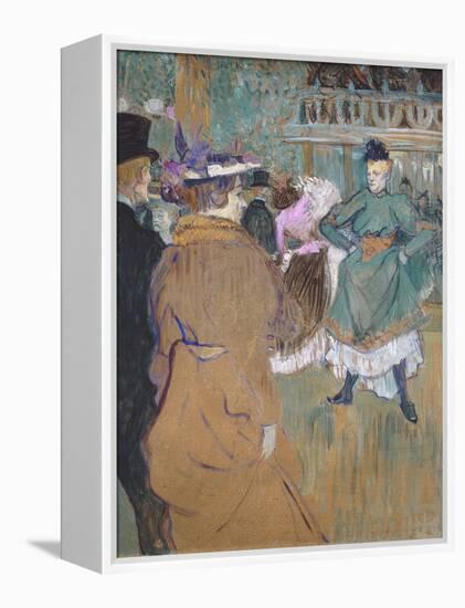 Quadrille at the Moulin Rouge, 1892-Henri de Toulouse-Lautrec-Framed Premier Image Canvas