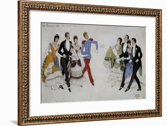 Quadrille, France-null-Framed Giclee Print