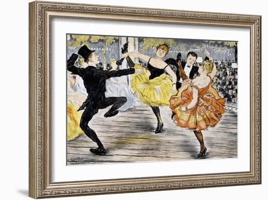 Quadrille of Ambassadeurs, Paris-null-Framed Giclee Print