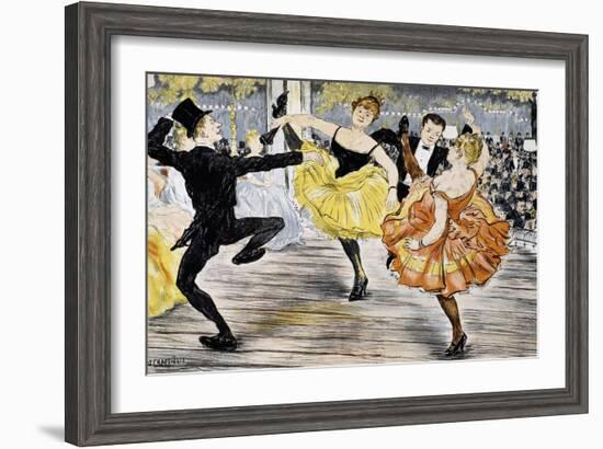 Quadrille of Ambassadeurs, Paris-null-Framed Giclee Print