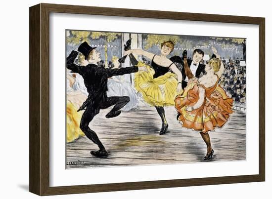 Quadrille of Ambassadeurs, Paris-null-Framed Giclee Print