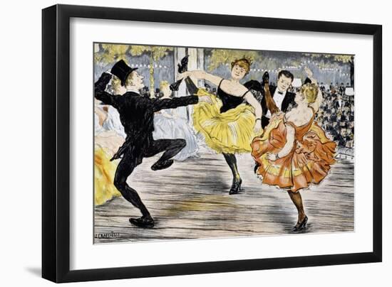 Quadrille of Ambassadeurs, Paris-null-Framed Giclee Print