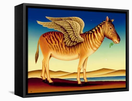 Quagga, 2000-Frances Broomfield-Framed Premier Image Canvas