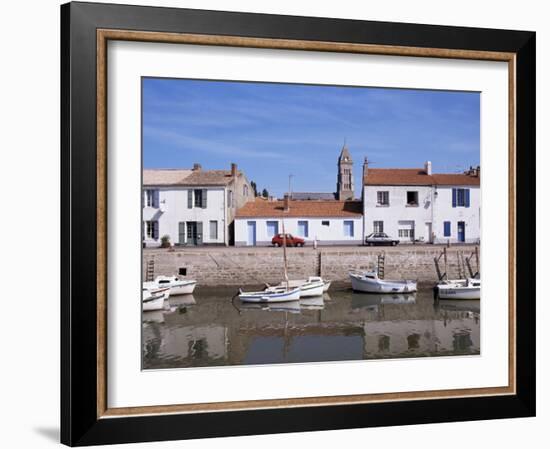 Quai Cassard, Ile De Noirmoutier, Brittany, France-Guy Thouvenin-Framed Photographic Print