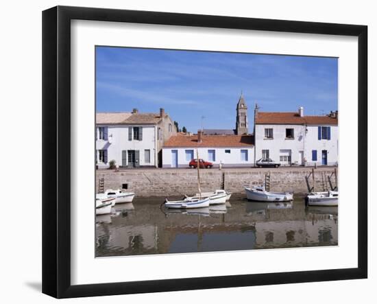 Quai Cassard, Ile De Noirmoutier, Brittany, France-Guy Thouvenin-Framed Photographic Print