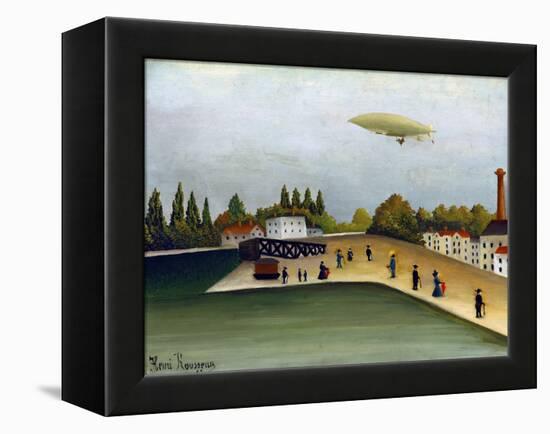 Quai D'Ivry-Henri Rousseau-Framed Premier Image Canvas