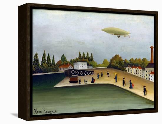 Quai D'Ivry-Henri Rousseau-Framed Premier Image Canvas