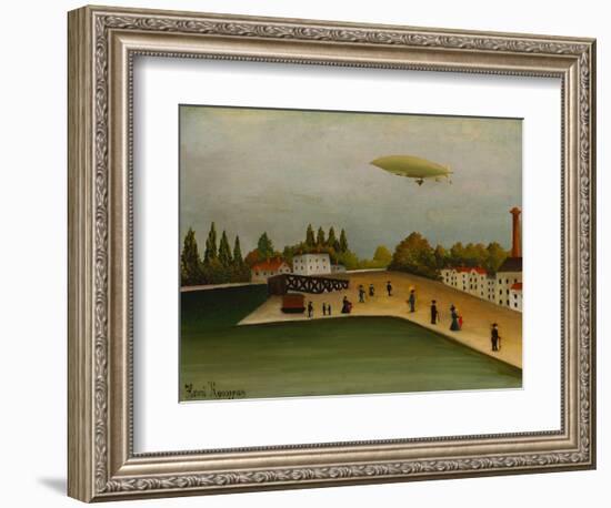 Quai D'Ivry-Henri Rousseau-Framed Giclee Print