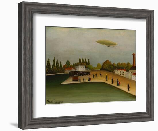 Quai D'Ivry-Henri Rousseau-Framed Giclee Print