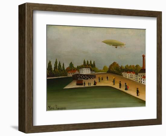 Quai D'Ivry-Henri Rousseau-Framed Giclee Print