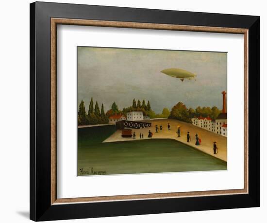 Quai D'Ivry-Henri Rousseau-Framed Giclee Print