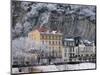 Quai De France Along the Isere River, Grenoble, Isere, French Alps, France-Walter Bibikow-Mounted Photographic Print