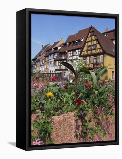 Quai De La Poissonnerie, Colmar, Alsace, France, Europe-Thouvenin Guy-Framed Premier Image Canvas