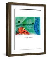 Quai de la Tournelle-Marc Chagall-Framed Collectable Print