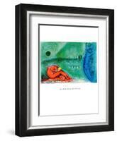 Quai de la Tournelle-Marc Chagall-Framed Collectable Print