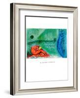 Quai de la Tournelle-Marc Chagall-Framed Collectable Print