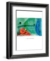 Quai de la Tournelle-Marc Chagall-Framed Collectable Print