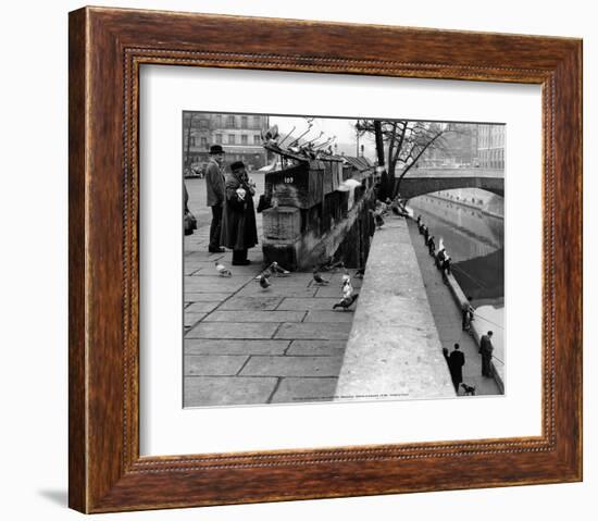 Quai de Montebello 1956-Izis-Framed Art Print