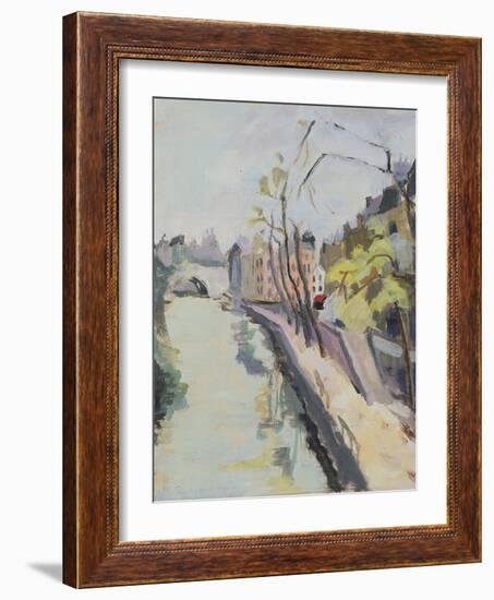 Quai des Grands Augustins, Paris, 1961-Anne Durham-Framed Giclee Print