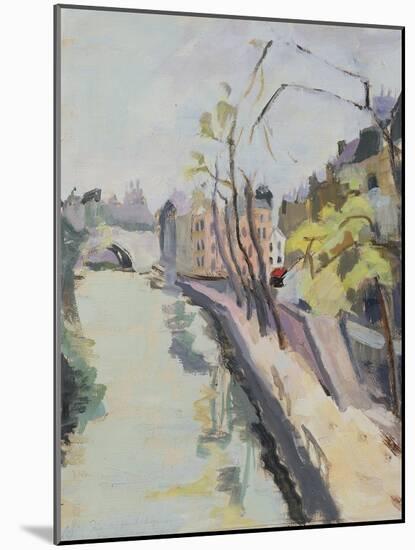 Quai des Grands Augustins, Paris, 1961-Anne Durham-Mounted Giclee Print