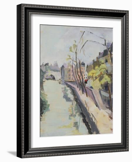 Quai des Grands Augustins, Paris, 1961-Anne Durham-Framed Giclee Print