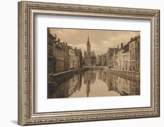 'Quai du Miroir', c1928-Unknown-Framed Photographic Print