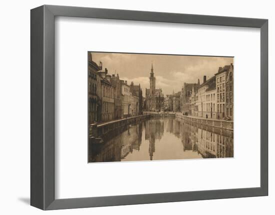 'Quai du Miroir', c1928-Unknown-Framed Photographic Print