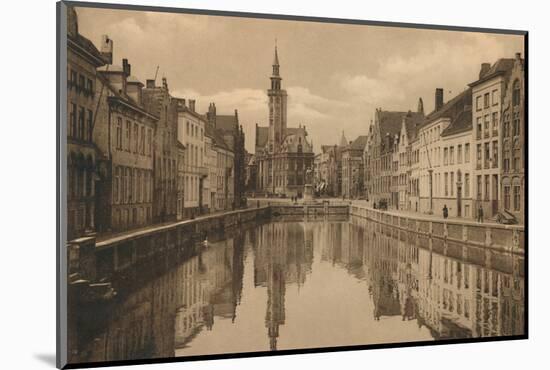 'Quai du Miroir', c1928-Unknown-Mounted Photographic Print