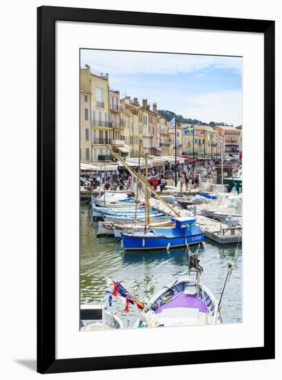 Quai Jean Jaures, Saint-Tropez, Var, Cote d'Azur, Provence, France, Mediterranean, Europe-Fraser Hall-Framed Photographic Print