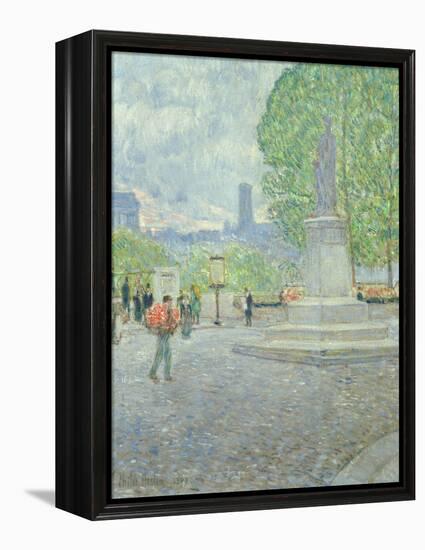 Quai Malaquais, 1897-Childe Hassam-Framed Premier Image Canvas