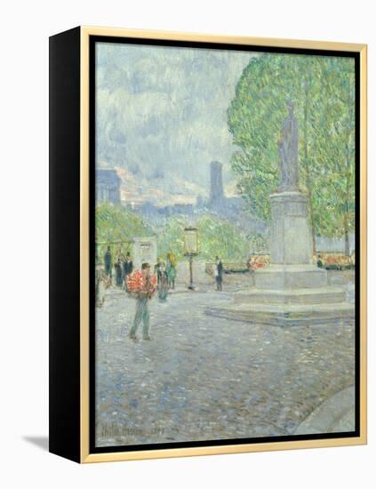 Quai Malaquais, 1897-Childe Hassam-Framed Premier Image Canvas