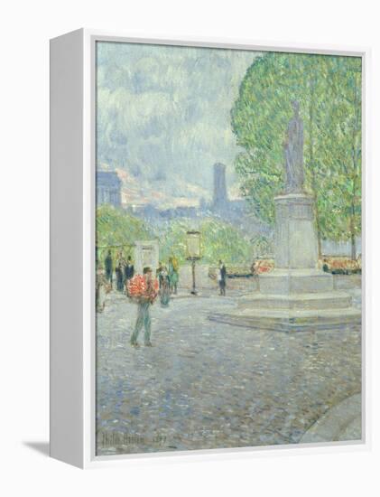 Quai Malaquais, 1897-Childe Hassam-Framed Premier Image Canvas