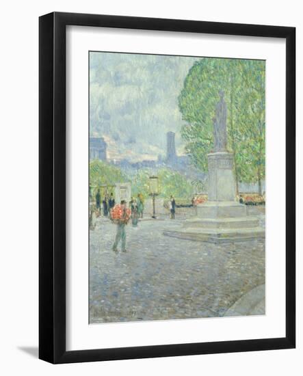 Quai Malaquais, 1897-Childe Hassam-Framed Giclee Print