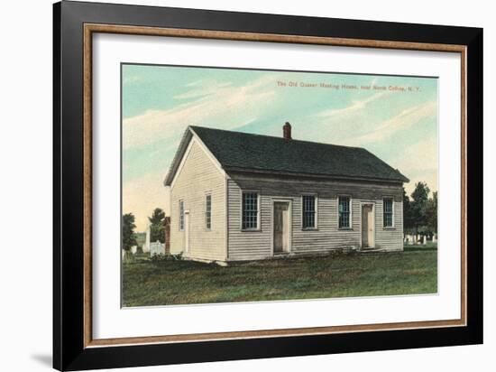 Quaker Meeting House, North Collins-null-Framed Art Print