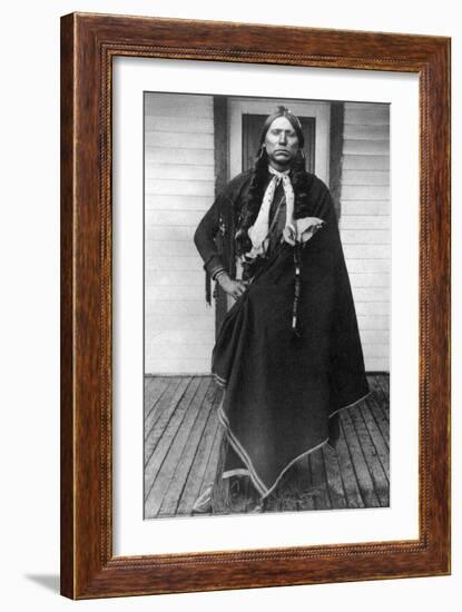 Quanah Parker (1845?-1911)-null-Framed Giclee Print