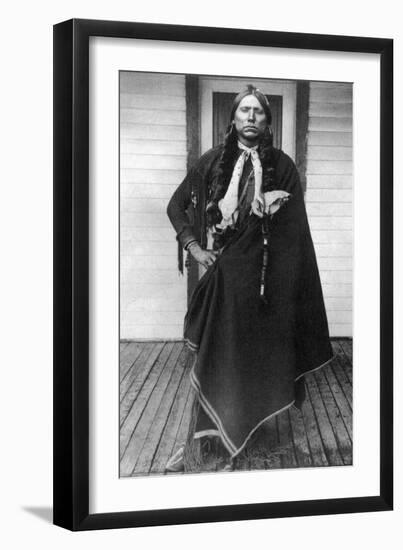 Quanah Parker (1845?-1911)-null-Framed Giclee Print