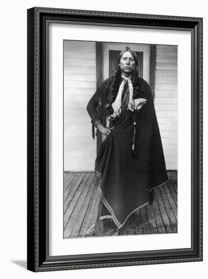 Quanah Parker (1845?-1911)-null-Framed Giclee Print