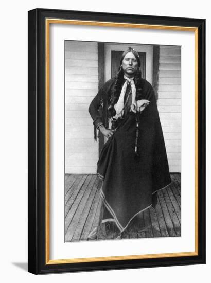 Quanah Parker (1845?-1911)-null-Framed Giclee Print