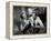 Quand la ville dort THE ASPHALT JUNGLE by John Huston with Jean Hagen and Sterling Hayden, 1950 (b/-null-Framed Stretched Canvas